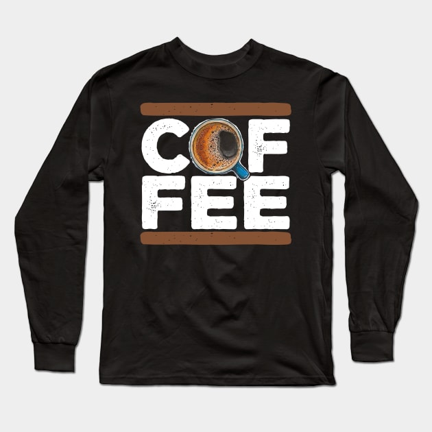 Coffee Drinks Long Sleeve T-Shirt by RichyTor